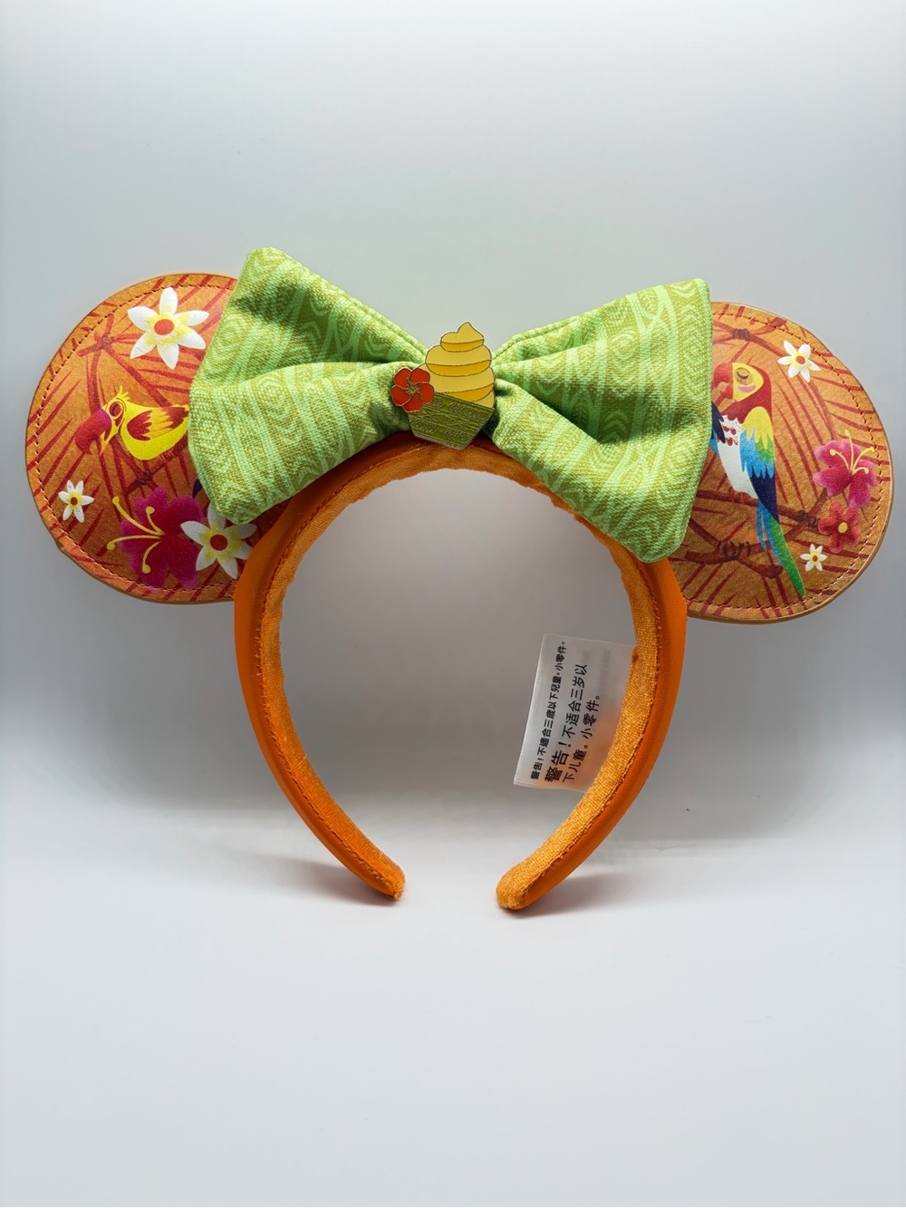 Tiki Room Minnie Mouse Ear Headband